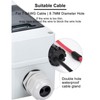 PV Solar Disconnect Switch 2P 40A IP65 Waterproof PA66 Shell