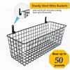 3 Set [Extra Large]Hanging Wall Wire Baskets, Farmhouse Food Storage