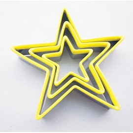 Eddingtons Star Cookie Cutter Set of 3