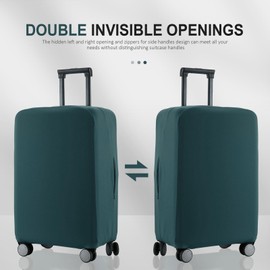 RainVillage Travel Luggage Cover - Scratch-Resistant Fit 19-33 Inch, Avocado Green, 3XL