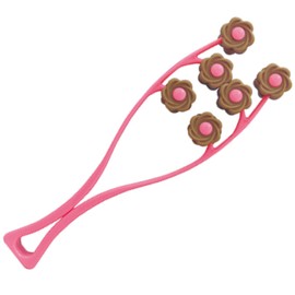 Cute Triple Face Care Roller Coral Pink 95396