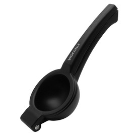 Exprimidor Grande de Limones Vasconia Básicos Color Negro, Hecho de Aluminio Anodizado de Gran Resistencia