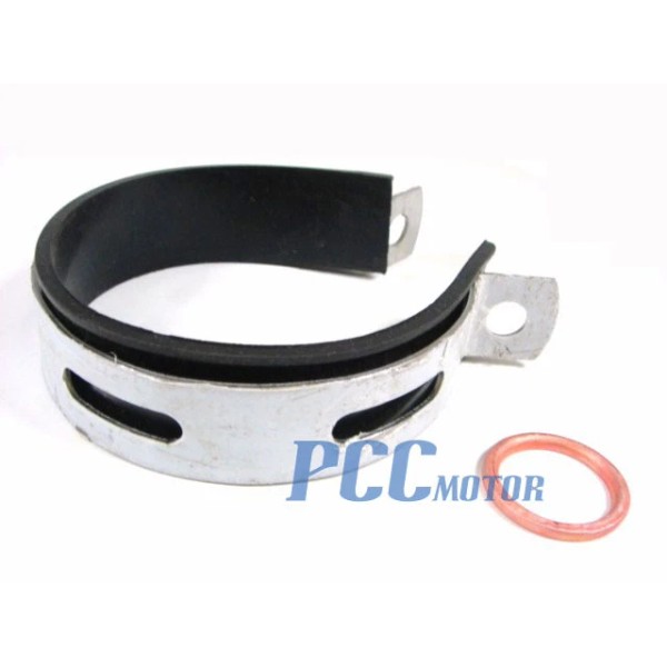 Unbranded/Generic MUFFLER EXHAUST CLAMP GASKET SET HONDA XR50 CRF50 XR