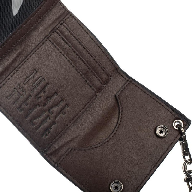 Bioworld The Mandalorian Chain Wallet with Metal Shield