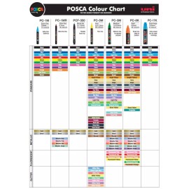 POSCA Uni Posca PC5M.51 Water-Based Paint Marker, Medium Point, Light Pink