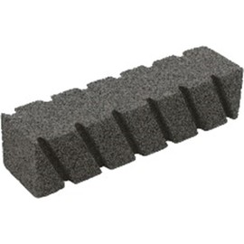 MARSHALLTOWN Rub Bricks, Fluted Style with Chest Support, 20 Grit, 51mm Width, 203mm Length, 51mm Thickness, 16545