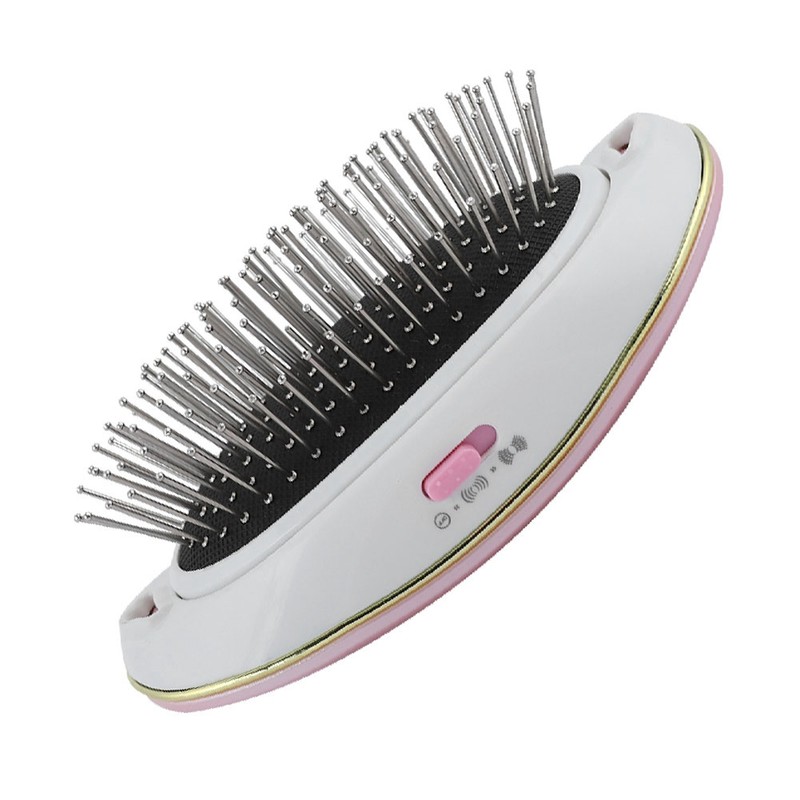 New Negative Ion Anti static Hairbrush Portable Electric Scalp Massage