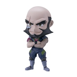 Jet Black In Fun Action Pose Collectable Anime Figure | 8cm Mini Cowboy Bebop Anime Model | Bandai Toys Make Great Figure Collections or Anime Gifts for Boys or Girls | Collectables