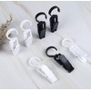 Super Strong Swivel Hanging Hooks - Laundry & Curtain Clips,