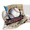 Baseball Blanket Baseball Decor Throw Blanket Baseball Team Gifts for