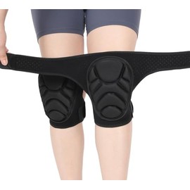 Wrestling Knee Pads for Men Women, Dance Knee Pad for Women Men Wrestling Knee Pad Wrestling Gear, Crash Pad Roller Skating Gear Knee Protector, Soft 
