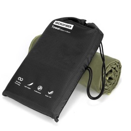 Muztaga Microfiber Beach Towel Perfect for Travel, Sports, Camping, Swimming, Yoga, Gym-Quick Dry, Sand Free, Compact, Lightweight, Absorbent