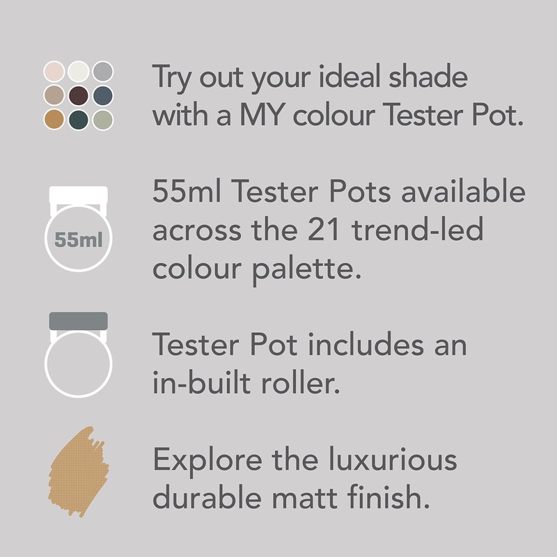 MY colour by Johnstone's - Tester Pot - Luxurious Durable