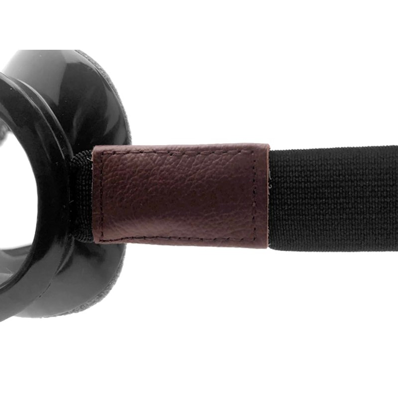 SPEED ADDICT GREASER 60's VINTAGE GOGGLE STANDARD 1 inch BROWN