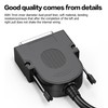 YAODHAOD DB25 Solderless Adapter RS232 D-SUB Serial Adapter 16 mm