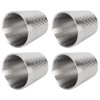 4pcs 304 Stainless Steel Cup Double Layer Insulated Thickened Cup