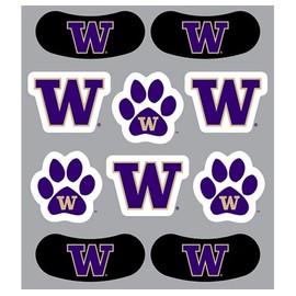 Washington – Waterless Peel & Stick Temporary Tattoos – 10-Piece Combo