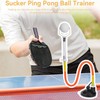Aurorasports Table Tennis Trainer - Adjustable PVC Ping Pong Training