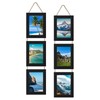 ccdcc 5x7 Collage Picture Frames Set of 2, Rustic Wooden