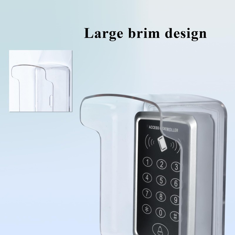 Outdoor Keypad Cover, Ring Doorbell Cover Weatherproof ,Doorbell Rain Cover,Doorbell