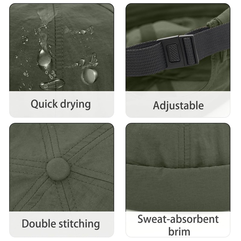 Rumnoke Quick Dry Docker Caps for Men Brimless Cap Sailor
