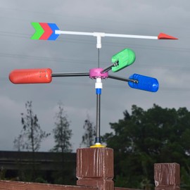 Non-Stop Spinning Wind Spinners Wind Direction Indicators Large Whirligig for Yard Wind Socks for Outside Weather-Resistant 39inch Diameter