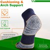 NSRRUN TURTLE Compression Ankle Socks - Cozy Cushioned Hiking Running