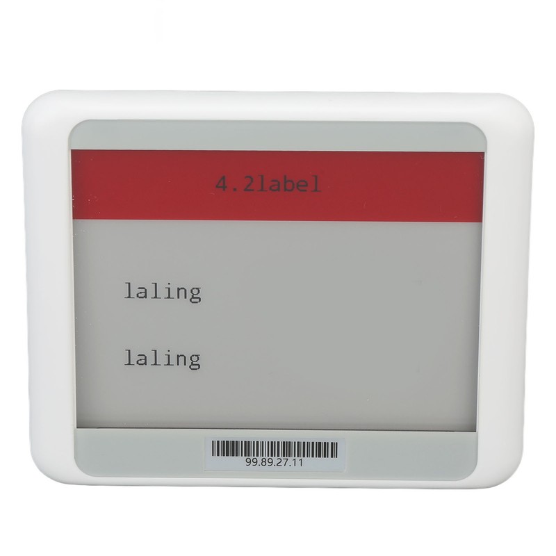 4.2in TFT Screen Electronic Shelf Label Bluetooth Connection Price Tag