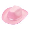 Western Cowboy Hat and Bandana Set Wide Brim with Sequins
