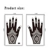 48 Sheets Henna Tattoo Stickers for Hand Flash Airbrush DIY