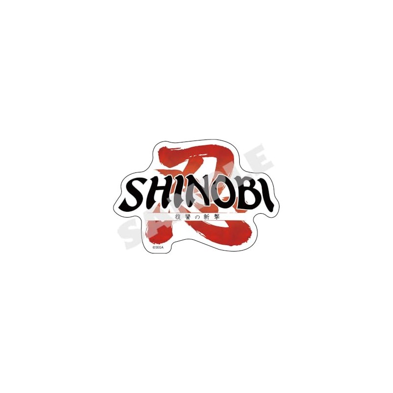 『SHINOBI 復讐の斬撃』ロゴステッカー