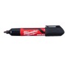 INKZALL™ Large Chisel Tip Marker Black (Pack 3)