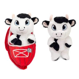 Fiesta Toys Cow Swaddle Babies - Stuffed Animal Keepsake and Baby Swaddle Carrier