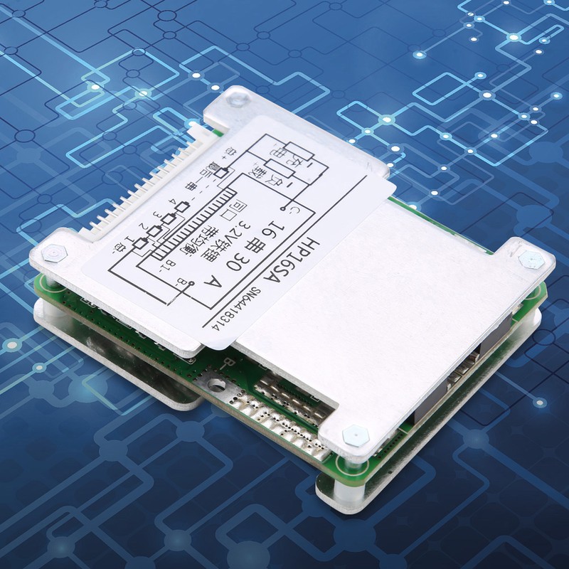 16S 48V/60V Lithium Battery Balance Protection Board with Aluminum Heatsink