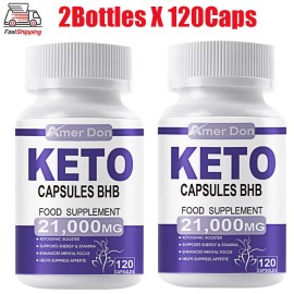 240 cápsulas Keto BHB quemador de grasa cetona avanzado suplemento de pérdida de peso ACV