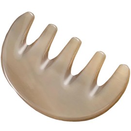 FOMIYES Massage Comb - Premium Ox Horn Scalp Massager Tool for Head Massage Lightweight & Compact Design for Healthy Hair Suitable for Wet or Dry Hair