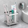 Luxspire Toothbrush Holders for Bathroom, Stainless Steel Electric Toothbrush Holder