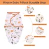 3-Pack Baby Swaddle Sleep Sacks - Newborn Swaddle Sack 0-6