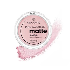 GECOMO Concealer Banana Powder Long Lasting Clear Loose Powder Touch Up Loose Powder Waterproof Brightening Setting Powder Highlight Powder Cream Mat (#C Powder Matte)