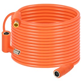 8mm DC Extension Cable 35FT – DC7909 Male to Female Solar Cable with DC8020 Adapter, 14AWG Tinned Copper Wire, Waterproof – Compatible with Jackery, EcoFlow, Bluetti, Power Stations, Outdoor Use