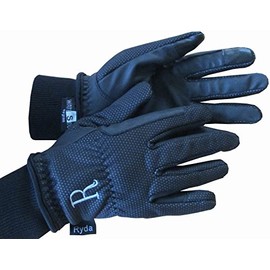 Ryda Ladies Winter Horse Riding Gloves Thermal Thinsulate Windproof + Waterproof (Small)