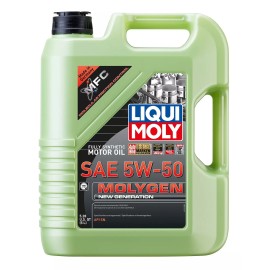 Liqui Moly 20310 Molygen New Generation SAE 5W-50-5 Liter 5 Liter 1 Pack