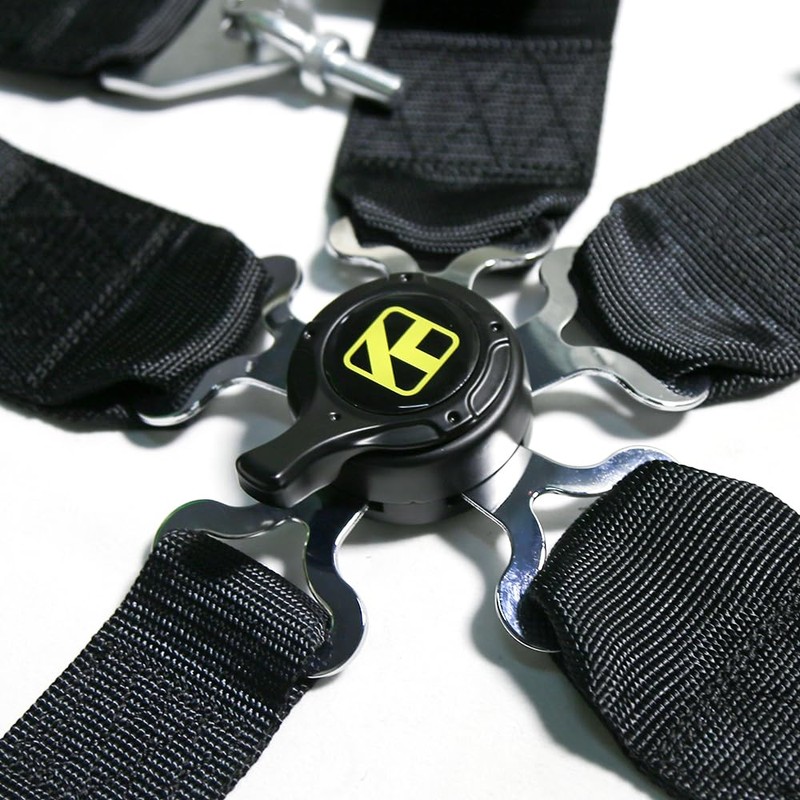 Wuidail 5 Point Harness 3" Camlock Quick Release Adjustment (Black)