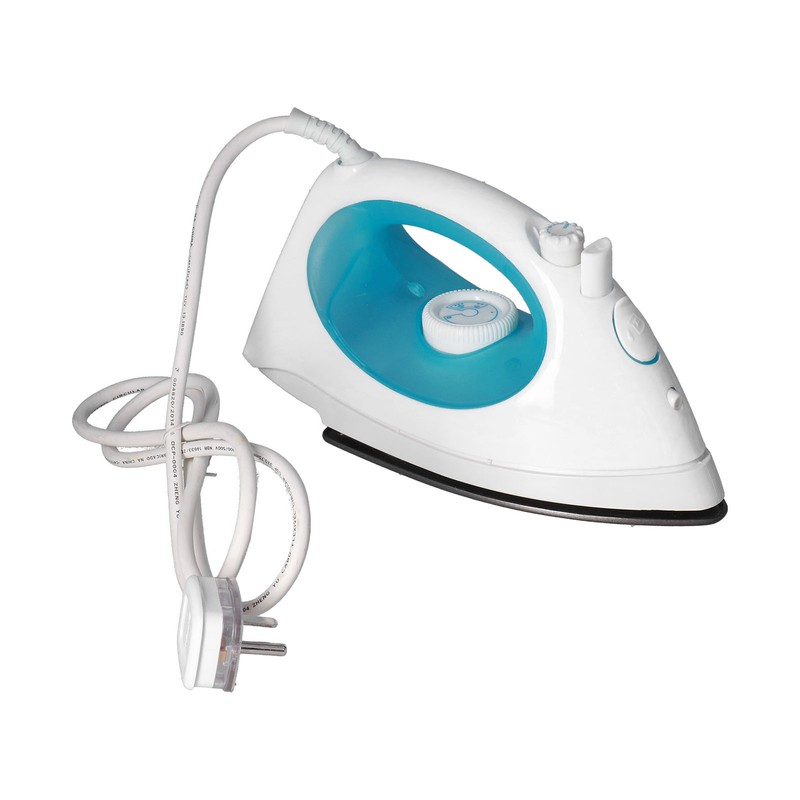 Steam Iron 1200W Fast Heating Continuous Spray Function Wet and
