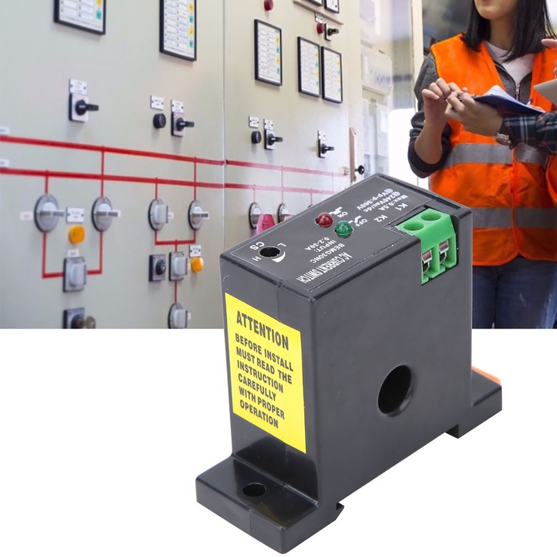 Flameproof Adjustable AC Sensing Switch 0.2~30A Self Powered Sensing Switch(Normally