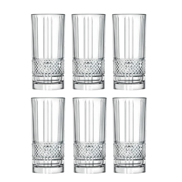 Brilliant Collection High Ball Set of 6 By Lorren Home