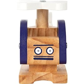 Small Foot Helicopter, Toy for Children, Made of FSC 100%-Certified Wood, for Ages 18+ Months. Prod. No. 12287, Multicolored