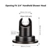 BOPai ORB Suction Shower Head Holder, Relocatable Handheld Showerhead holder,