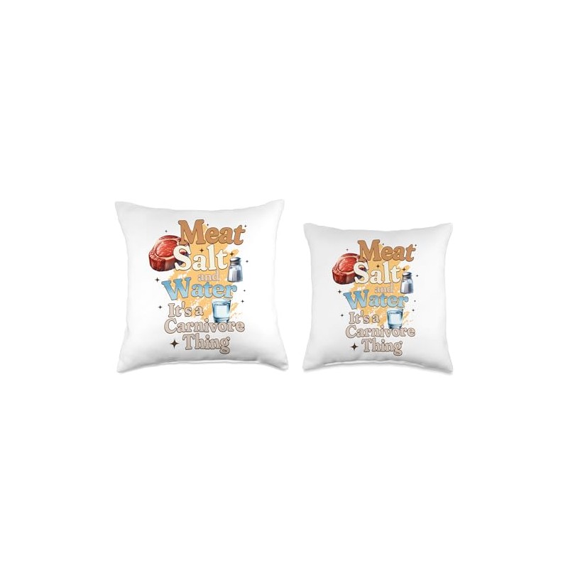 Meat Salt and Water : It's a Carnivore Thing Throw