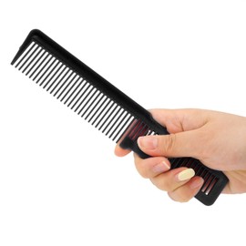 Wide Tooth Hairdressing Comb, 5 Colours Barber Comb Hairdressing Comb for All Hair Types Men or Women (Black)